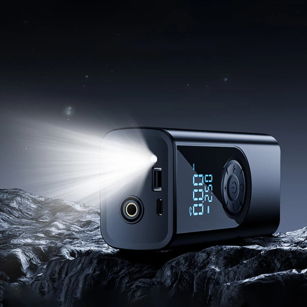 Electric Tire Inflator – Portable Car Inflator Pump