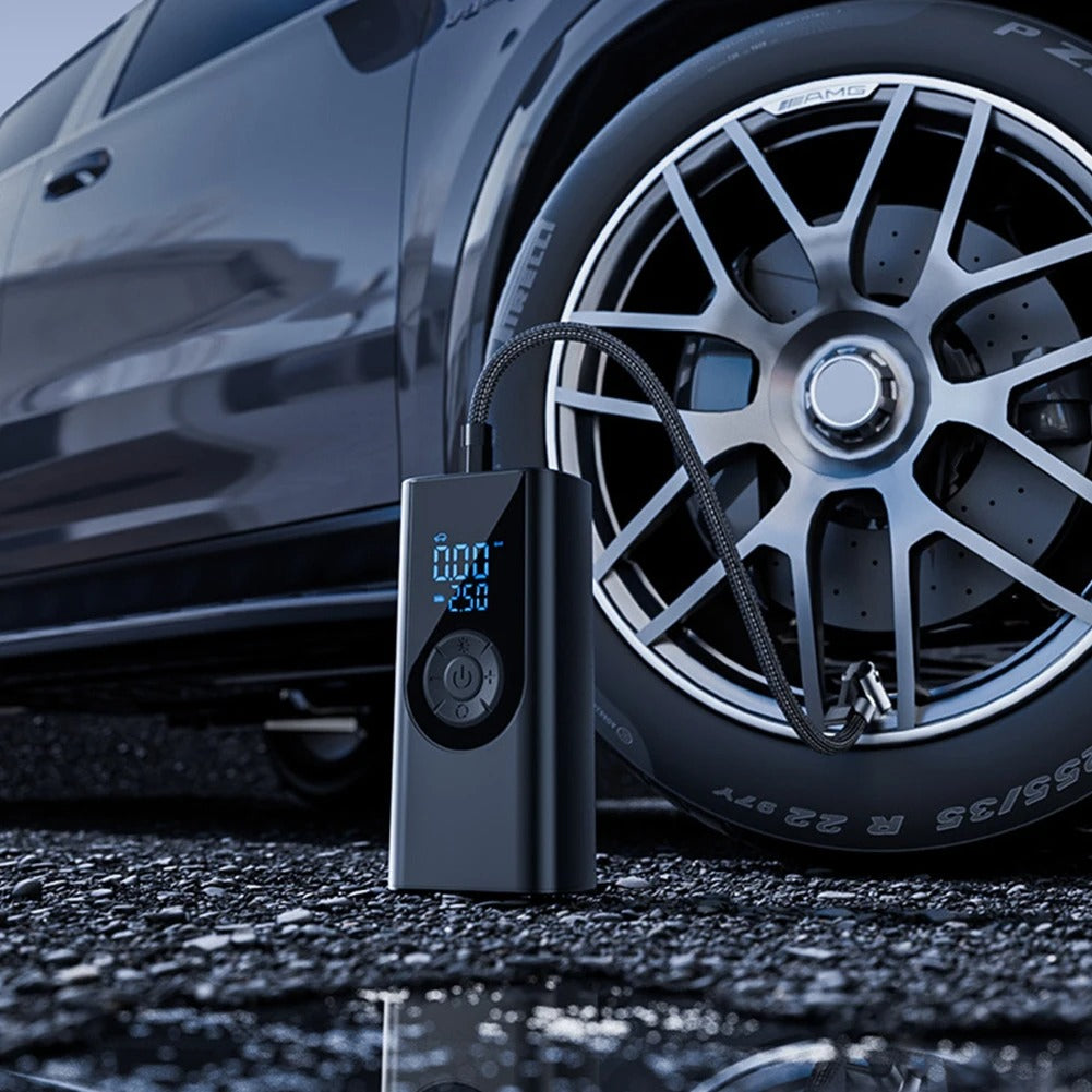 Electric Tire Inflator – Portable Car Inflator Pump