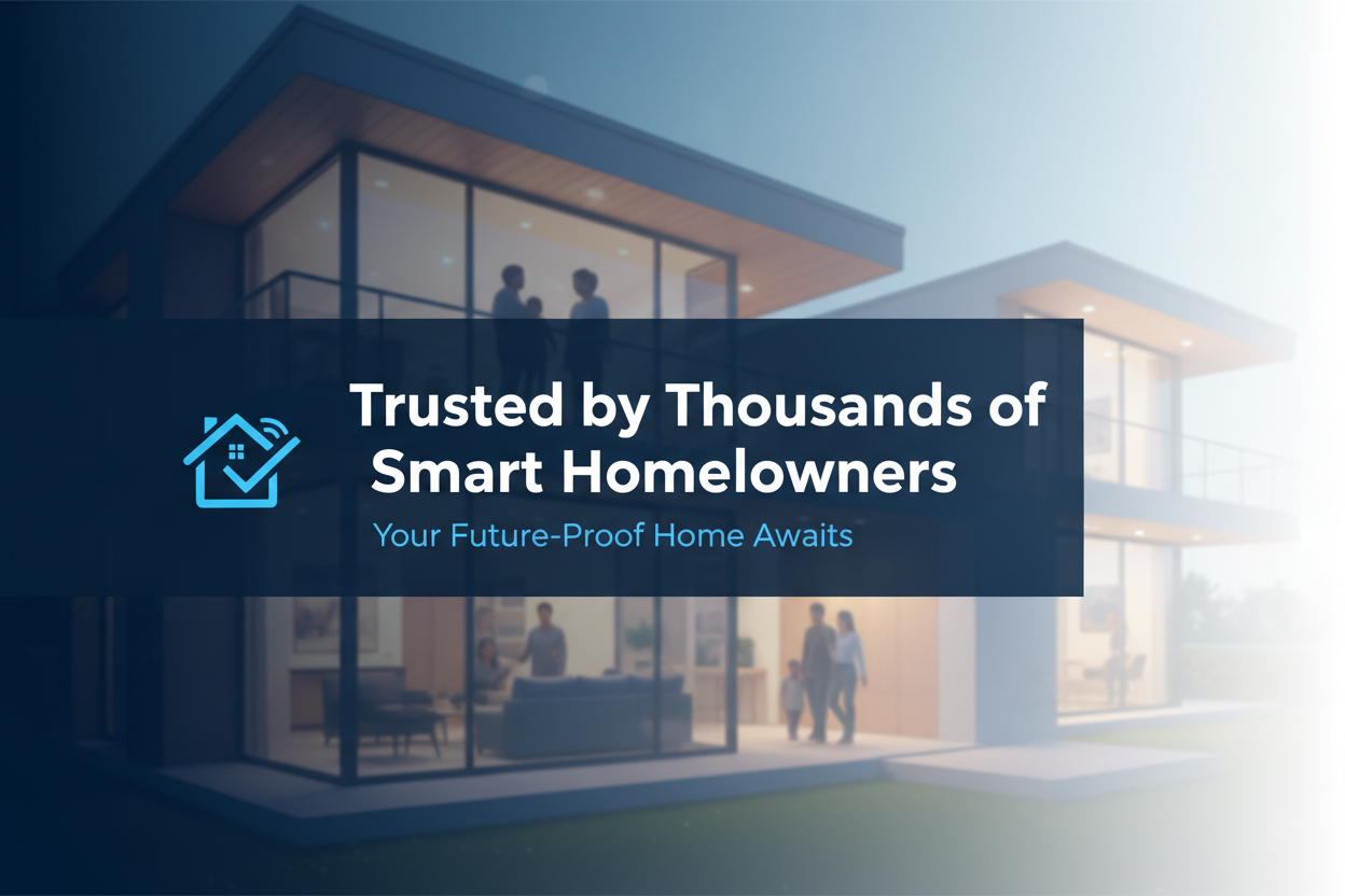  Trusted by Thousands of Smart Homeowners