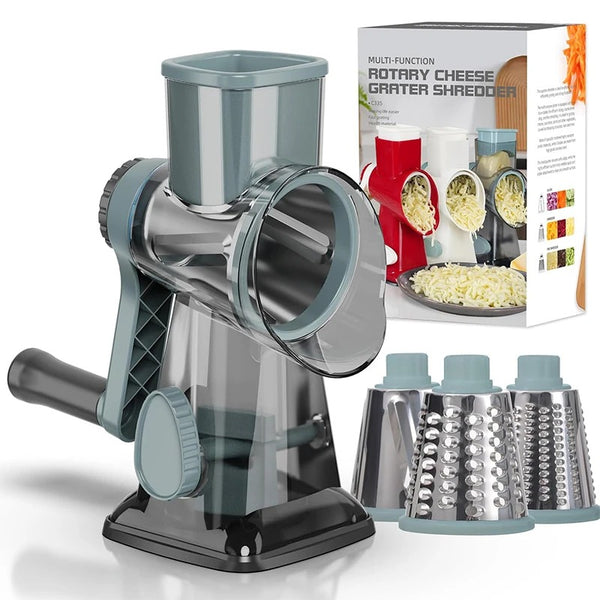 STARSEL 360° Rotary Grater & Slicer  (3 in 1)