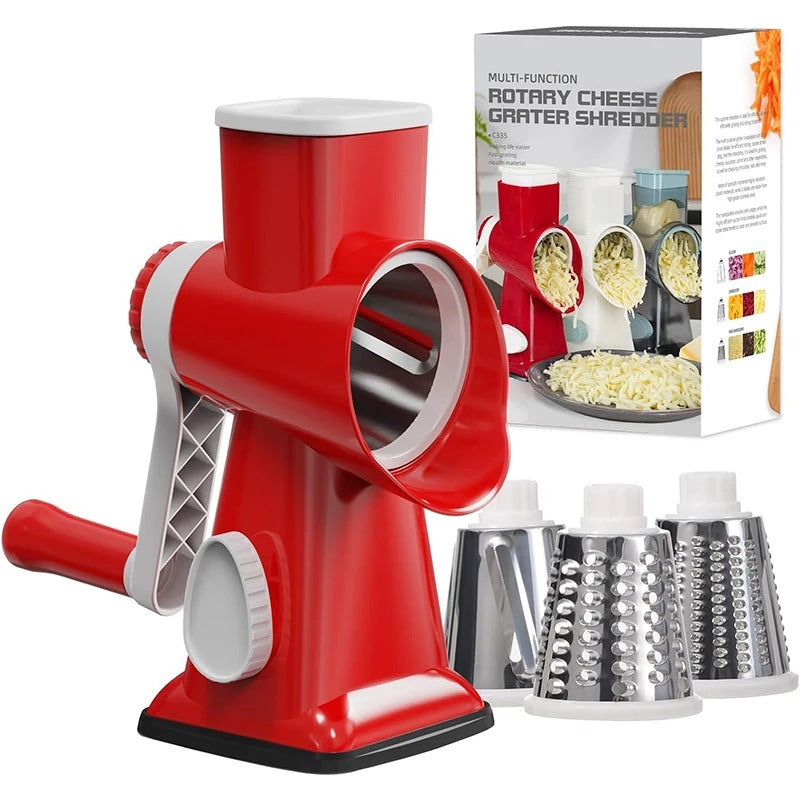 STARSEL 360° Rotary Grater & Slicer  (3 in 1)