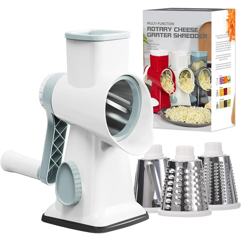 STARSEL 360° Rotary Grater & Slicer  (3 in 1)